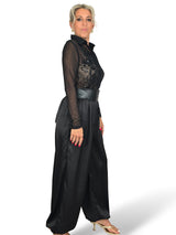 BODY TUL CAMISA LENTEJUELAS