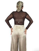 BODY TUL CAMISA LENTEJUELAS