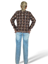 CHAQUETA PUNTO TWEED BOTONES