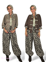 CHAQUETA NAPOLEON ANIMAL PRINT