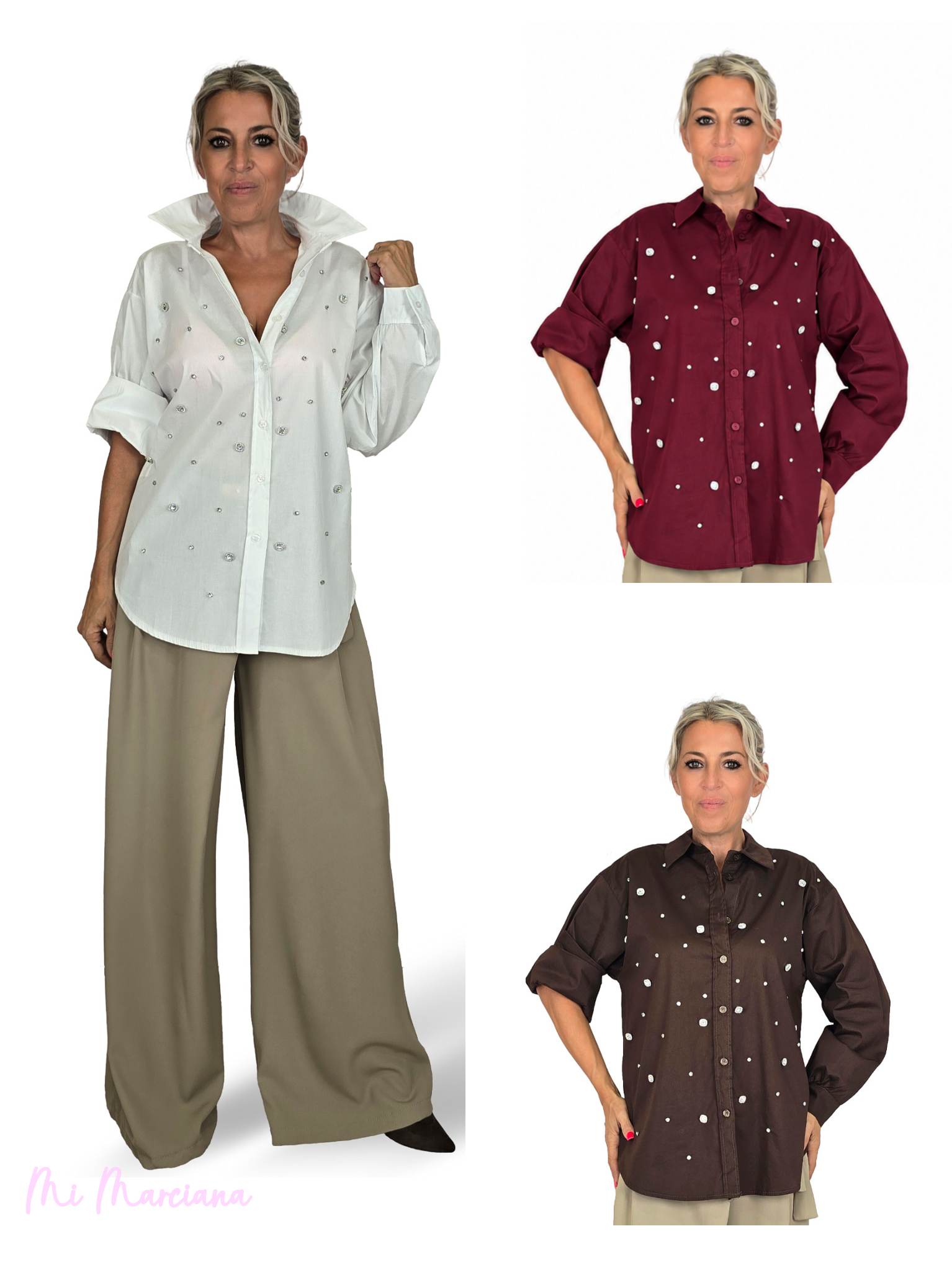 JEWEL POPLIN SHIRT