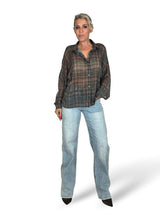 CAMISA TUL CUADROS TARTÁN