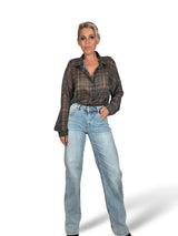 CAMISA TUL CUADROS TARTÁN