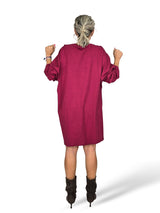 MAXI DRESS/SWEATSHIRT ANIMAL PRINT LOVE