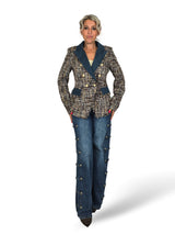 BLAZER TWEED DENIM JOT