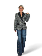 BLAZER TWEED DENIM JOT