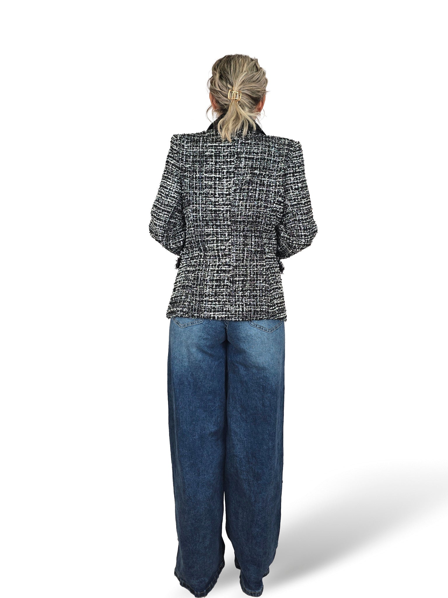 BLAZER TWEED DENIM JOT