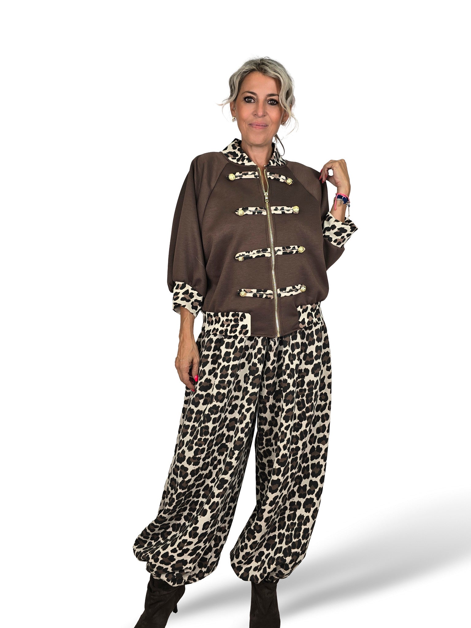 CHAQUETA NAPOLEON ANIMAL PRINT