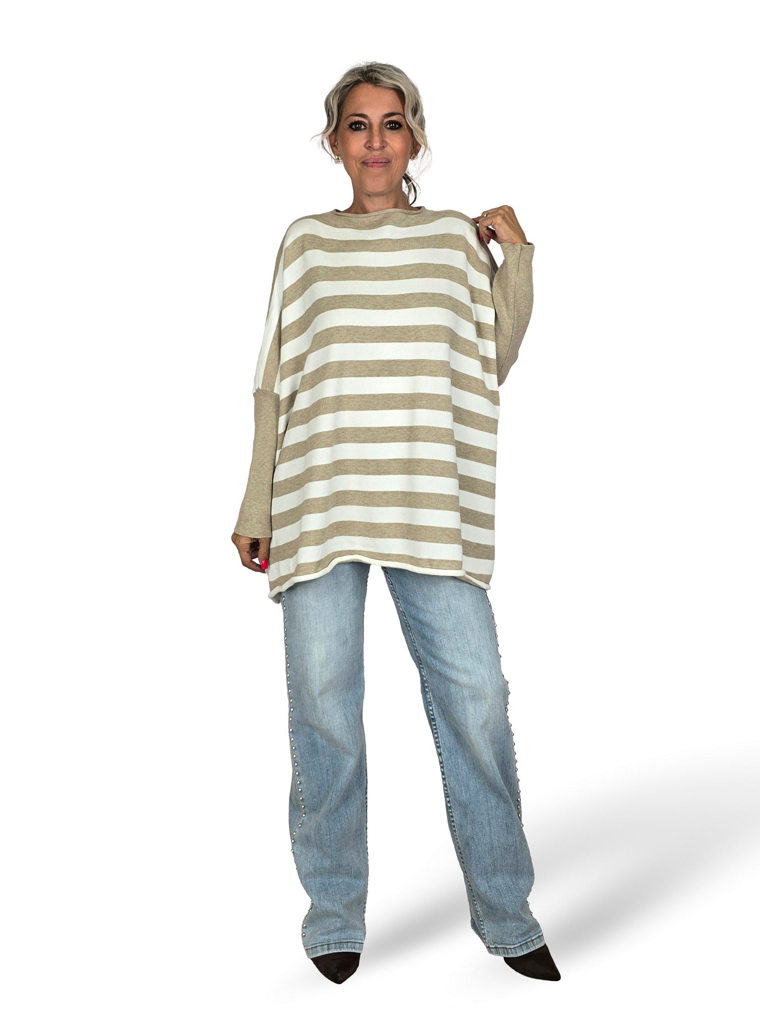 MAXI JERSEY RAYAS PUÑOS