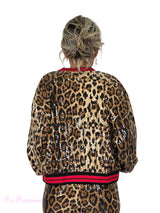 LANTERNAS BOMBER ANIMAL PRINT