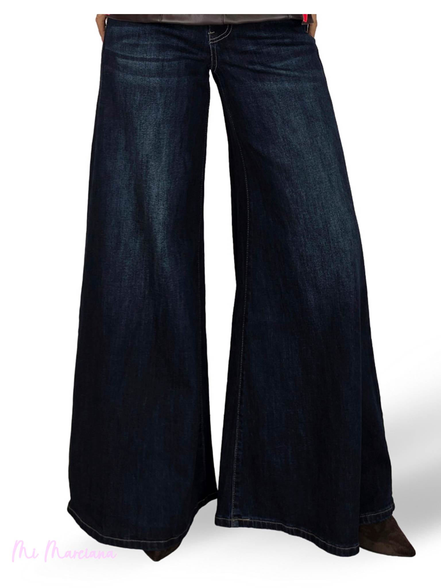 JEANS PALAZZO AZUL OSCURO SW