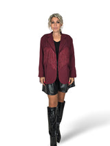 MAXI BLAZER FLECOS CORAZON