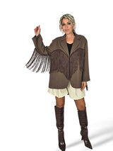 MAXI BLAZER FLECOS CORAZON