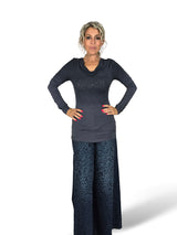 CAMISETA TACHUELAS BRILLOS JOT