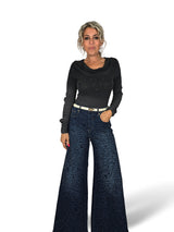 CAMISETA TACHUELAS BRILLOS JOT