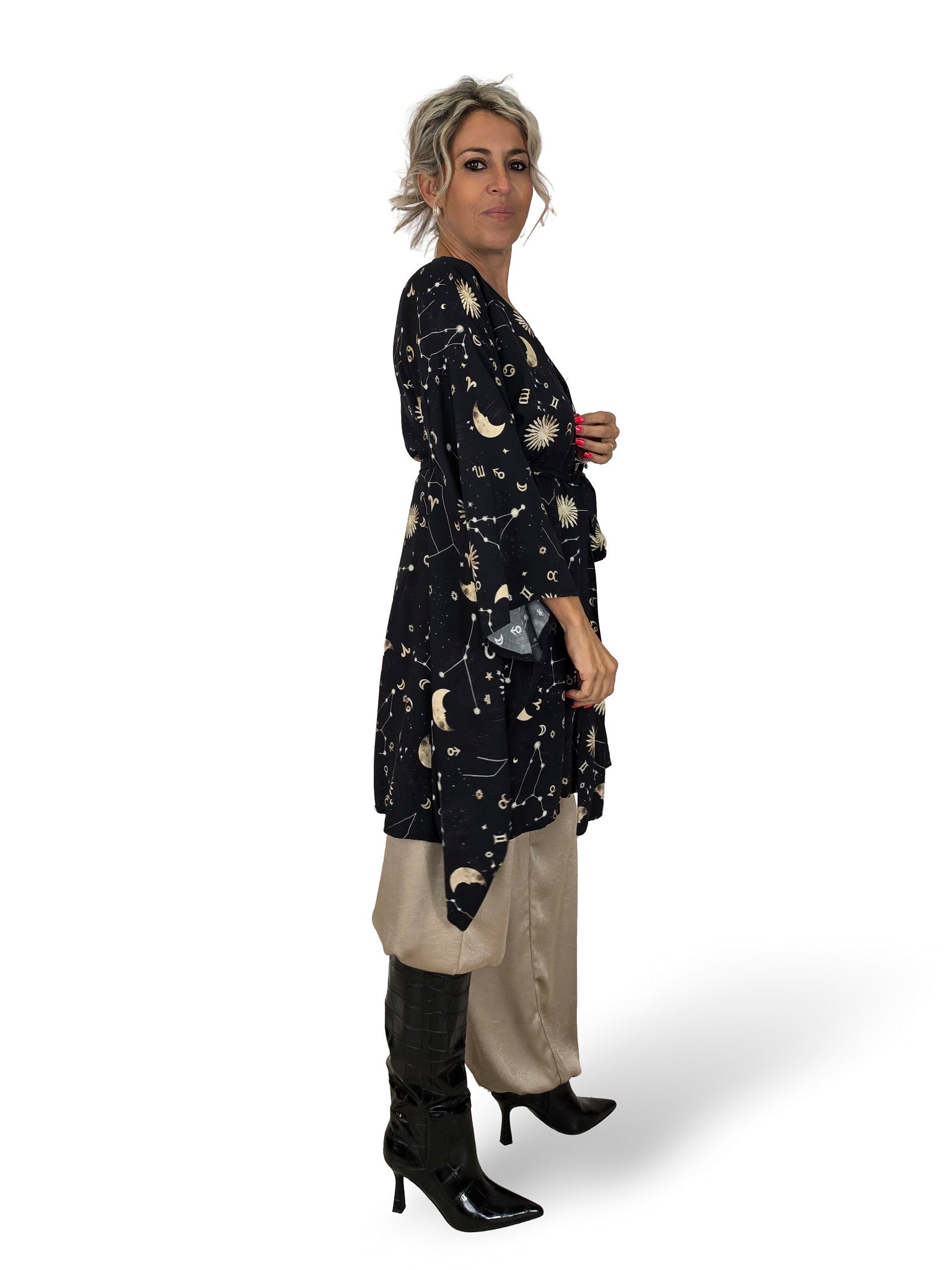 KIMONO CORTO CONSTELACION