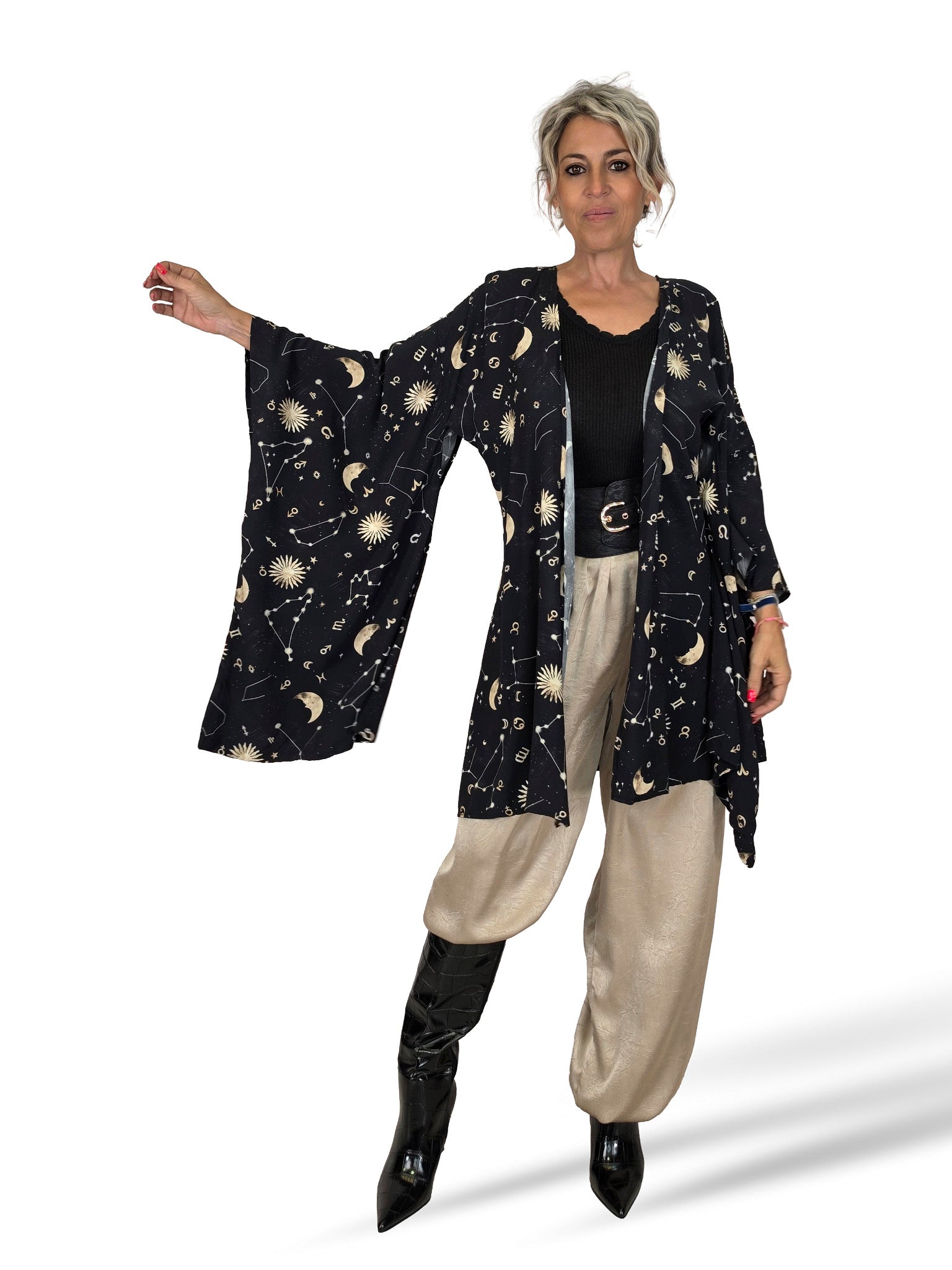 KIMONO CORTO CONSTELACION