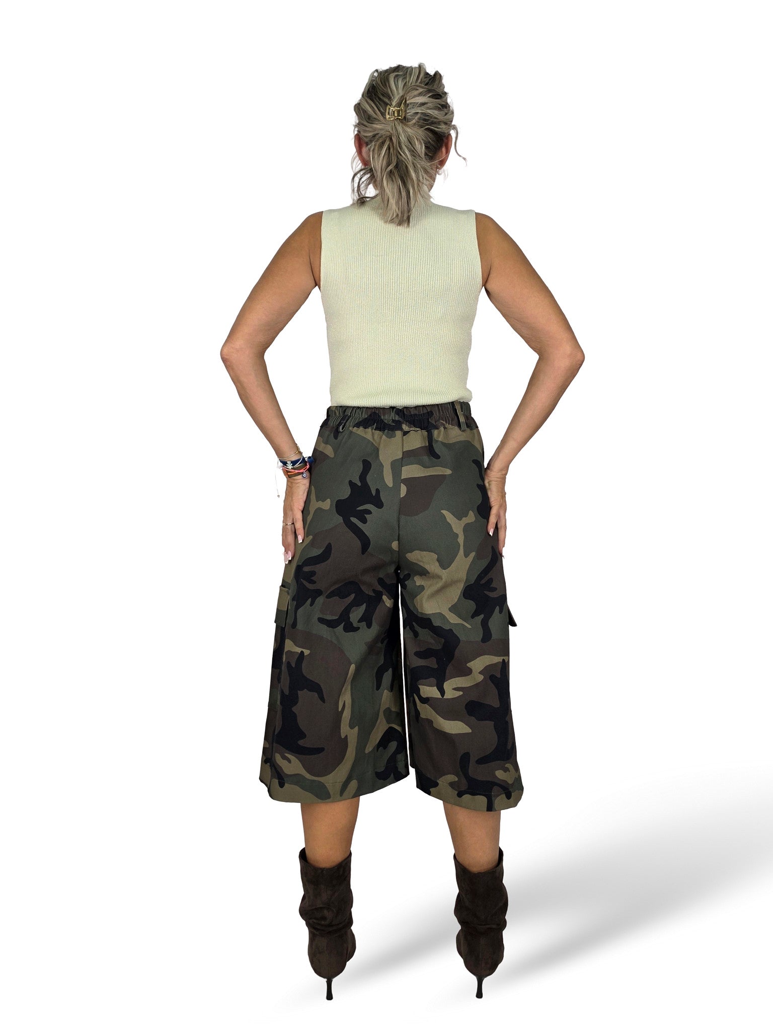 JEANS BERMUDA CAMUFLAJE JOT
