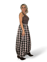PANTALON BALLON À CARREAUX JOT