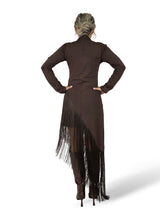JOT-KLEID AUS BAUMWOLLE MIT FRANSEN