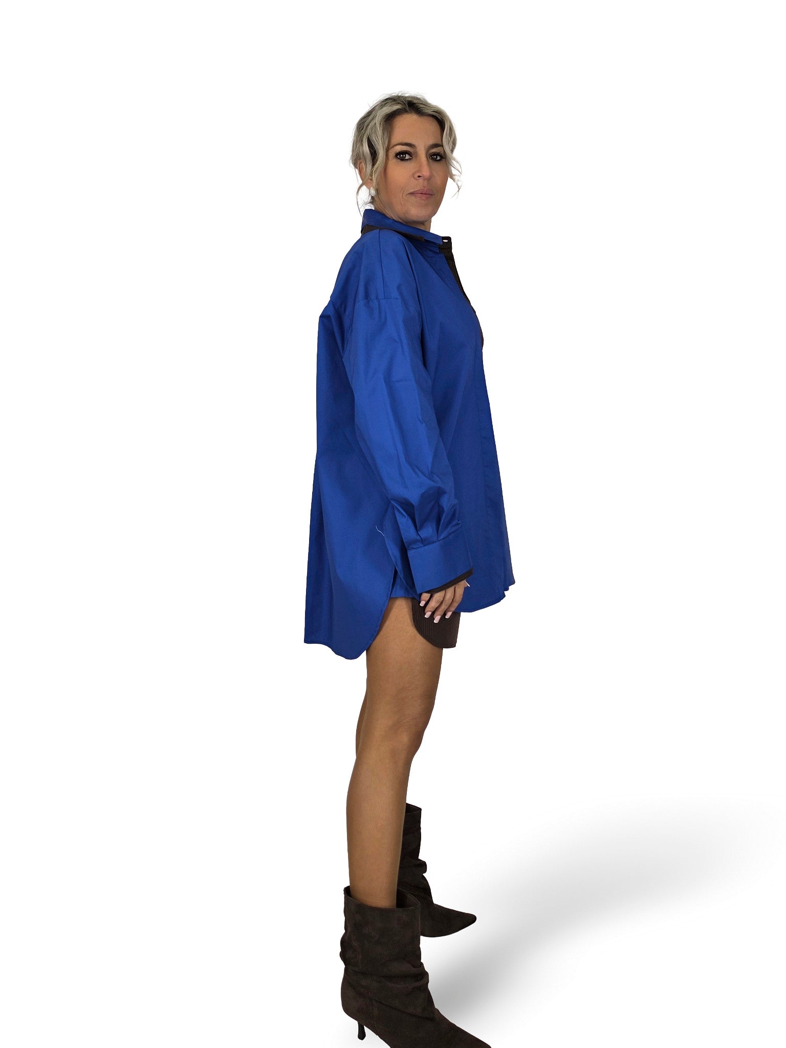 CONJUNTO CAMISA SHORT RAYAS LUMINA