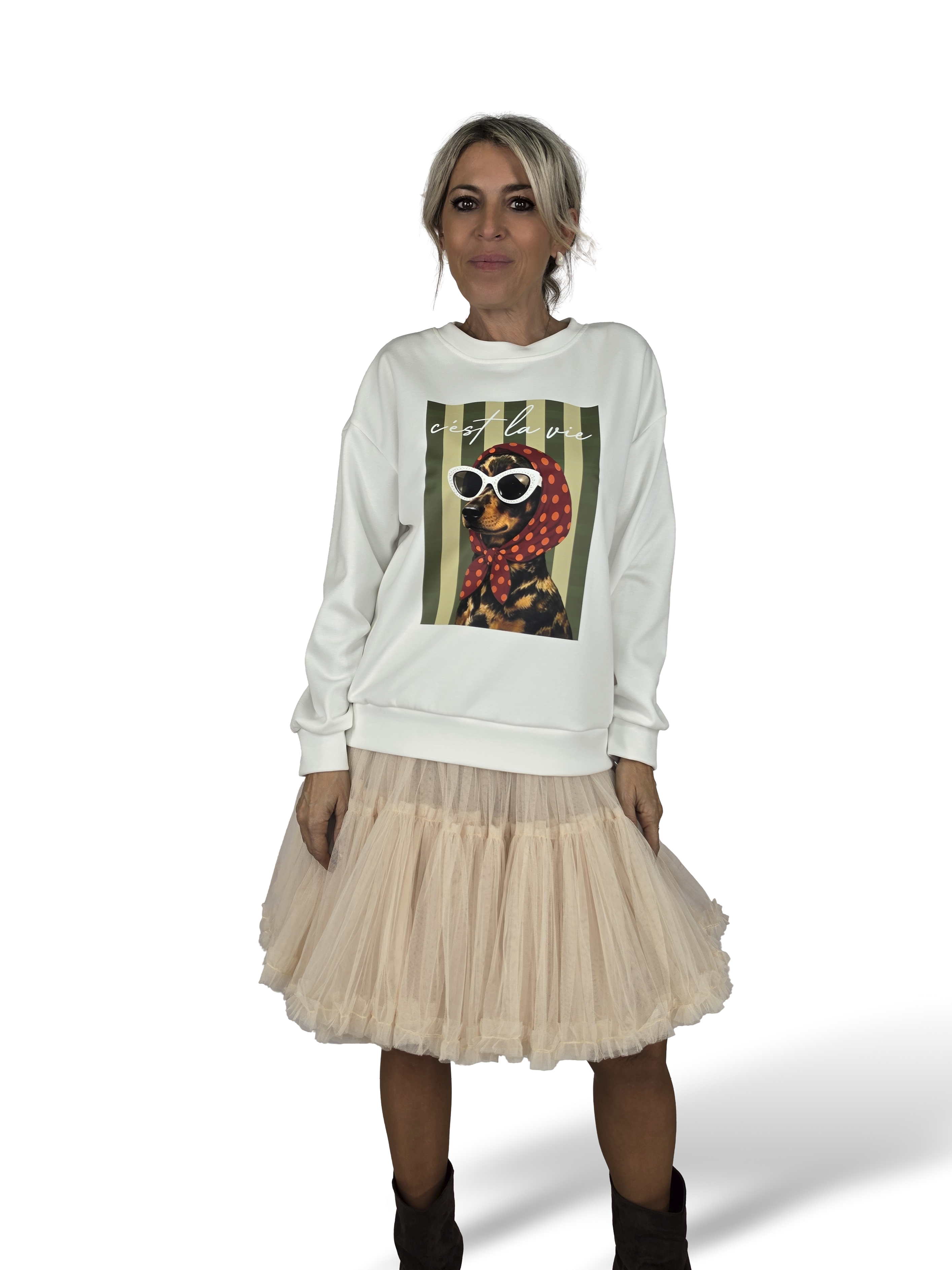 SUDADERA ESTAMPADA