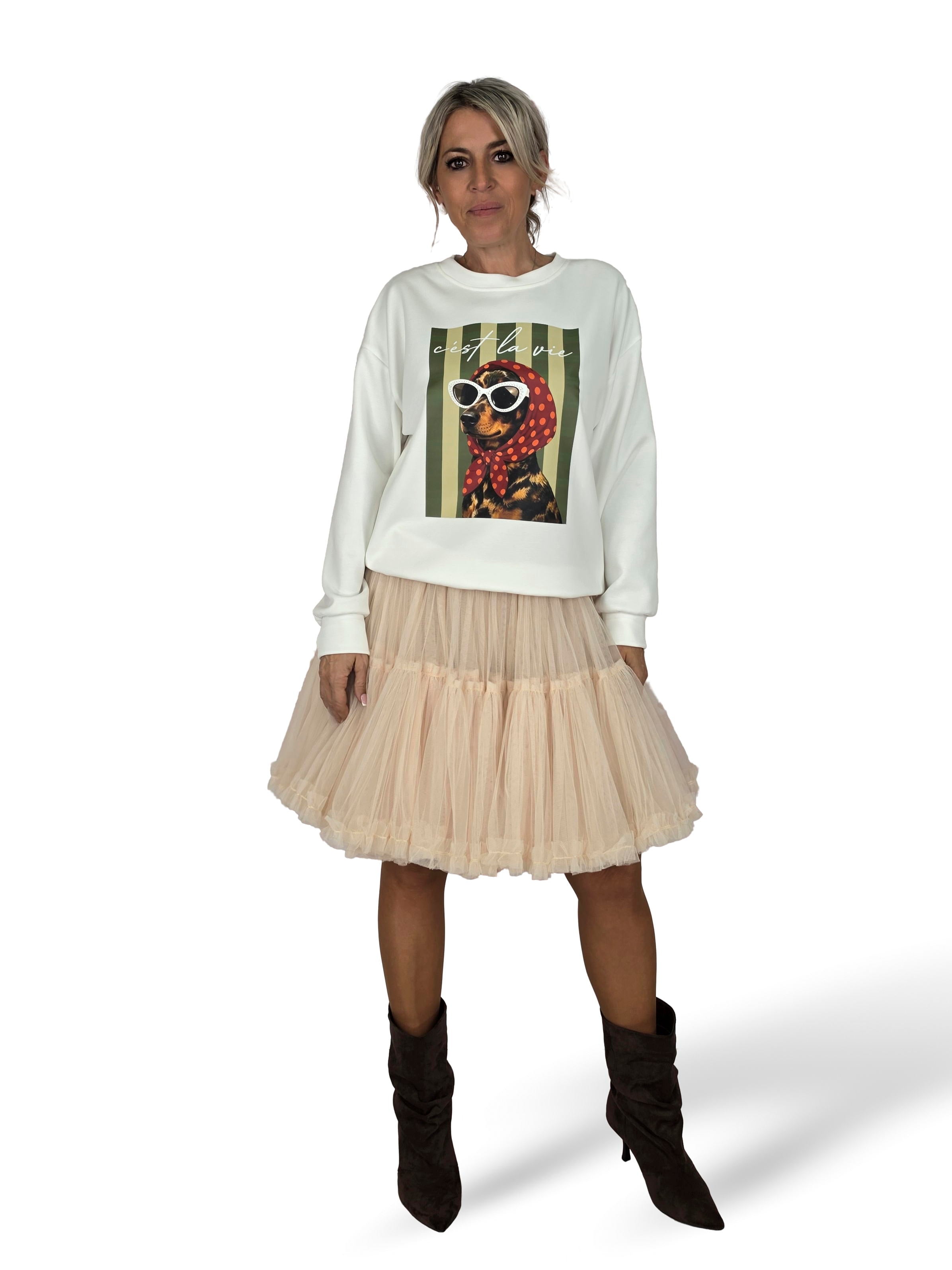 SUDADERA ESTAMPADA