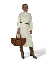 VESTIDO MIDI PUNTO JOT