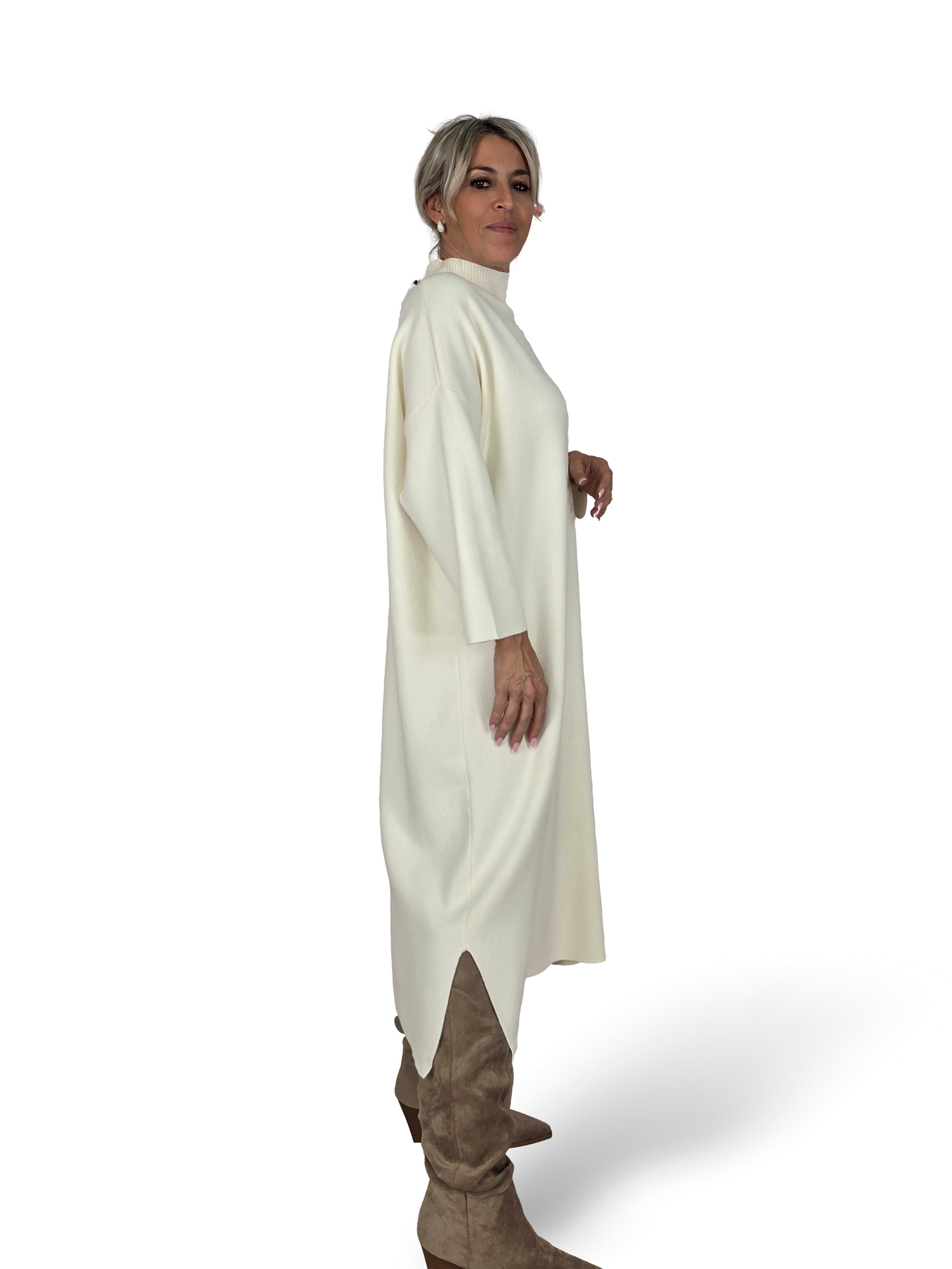 VESTIDO MIDI PUNTO JOT