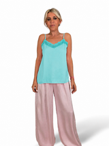Dessous-Top mit Guipure-Ausschnitt