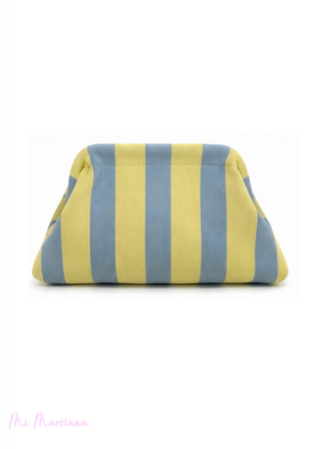 BOLSO CLUTCH RAYAS