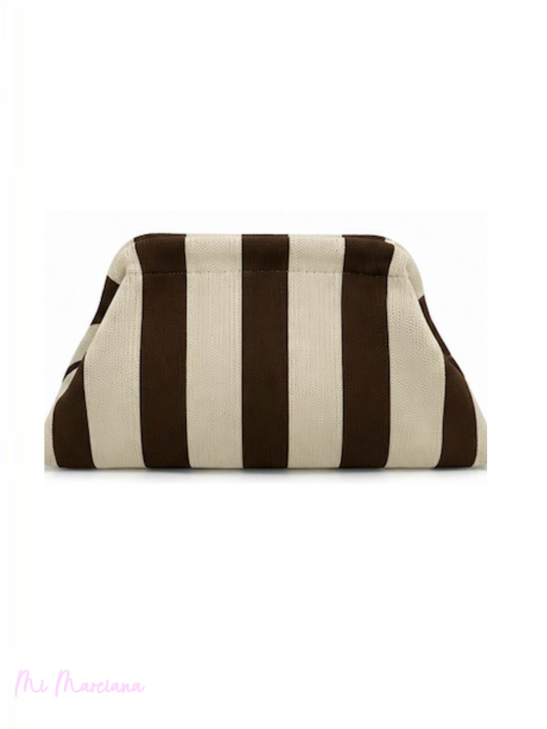 BOLSO CLUTCH RAYAS