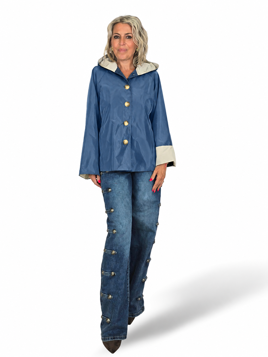 CHAQUETA CORTAVIENTOS CAPUCHA