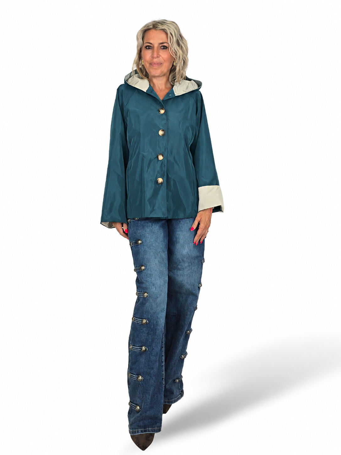 CHAQUETA CORTAVIENTOS CAPUCHA