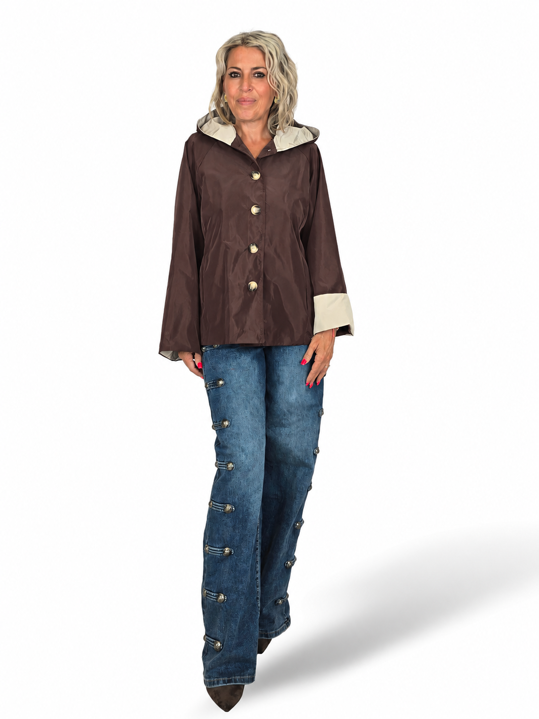 CHAQUETA CORTAVIENTOS CAPUCHA