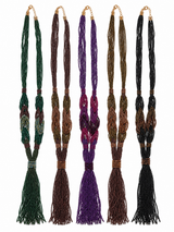 COLLIER DE PERLES À FRANGES