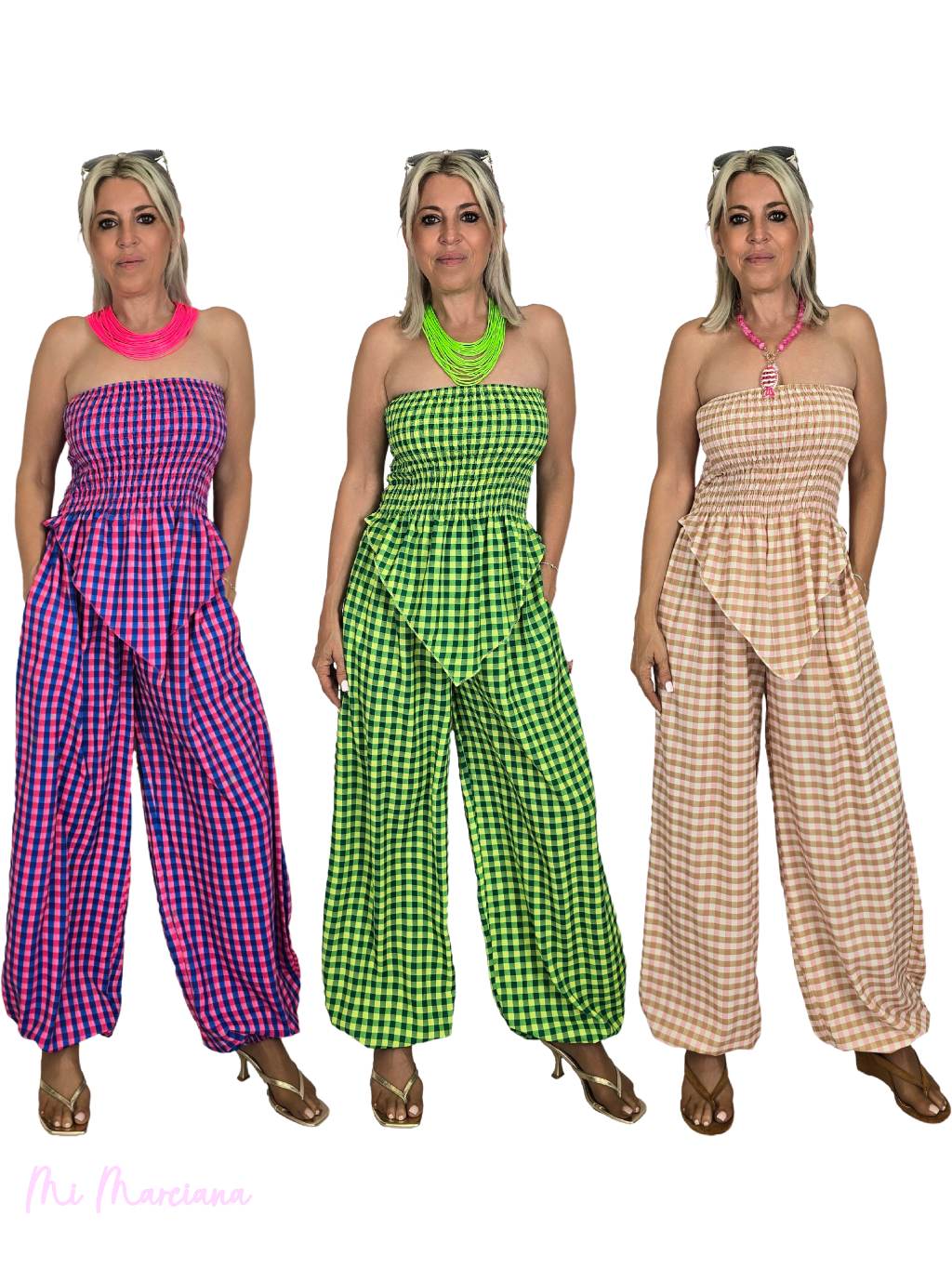 Conjunto ALADDIN GINGHAM PEAK