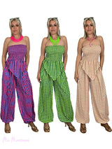 Conjunto ALADDIN GINGHAM PEAK