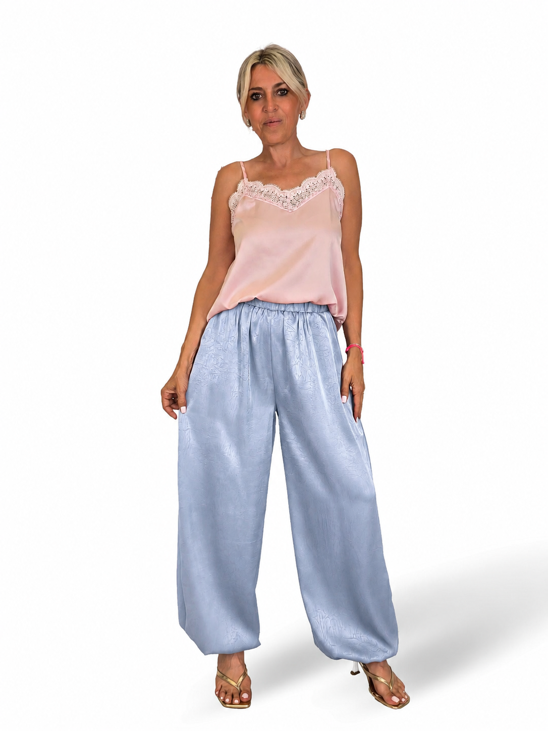 Pantaloni satinati Crash Aladdin
