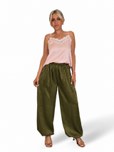 Pantaloni satinati Crash Aladdin
