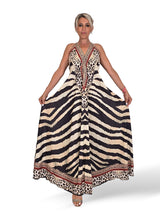 VESTIDO SELVA CEBRA