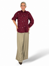 JEWEL POPLIN SHIRT