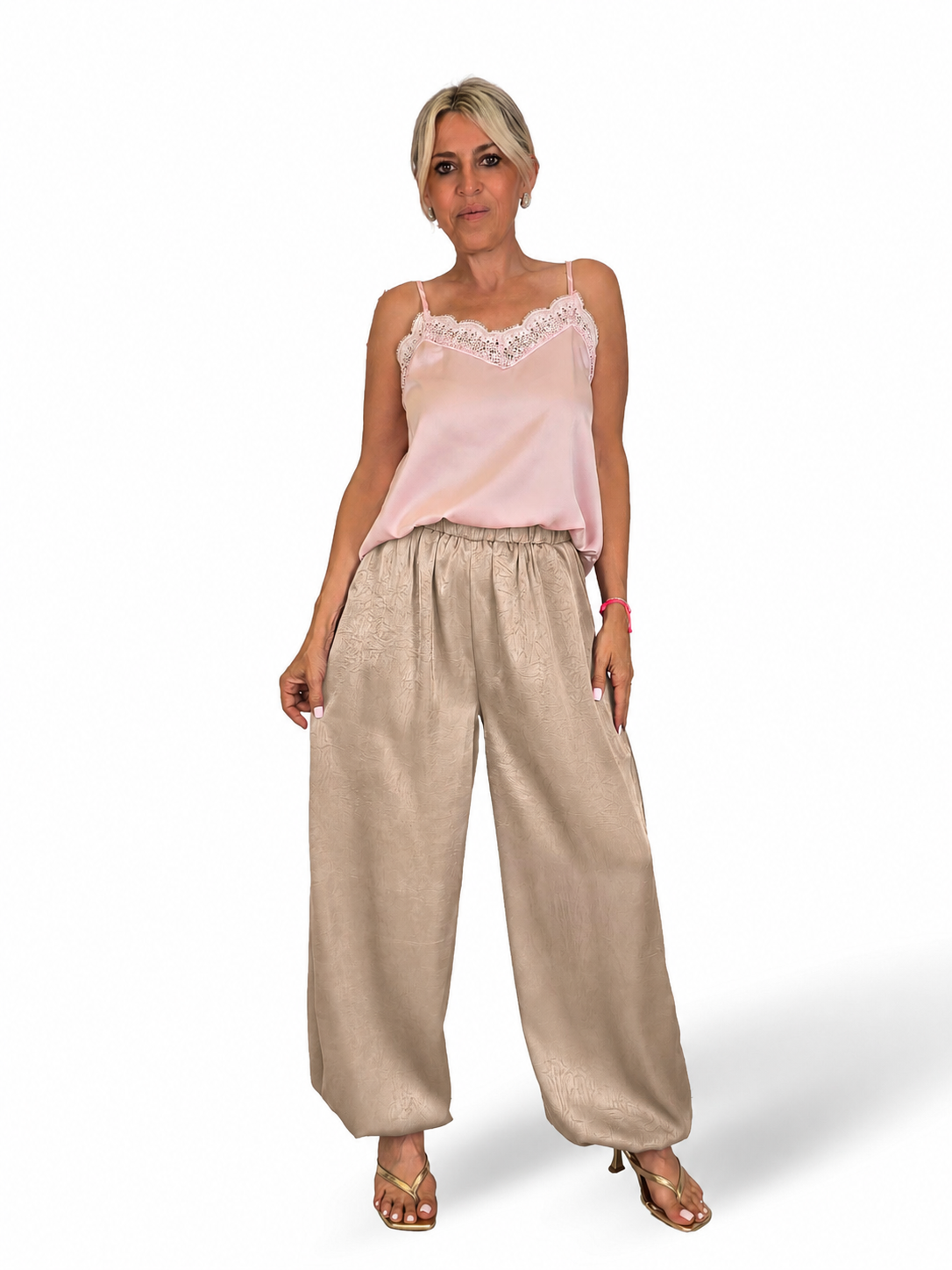 Pantaloni satinati Crash Aladdin
