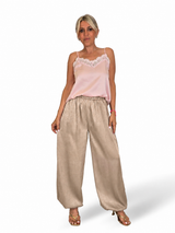 Pantaloni satinati Crash Aladdin