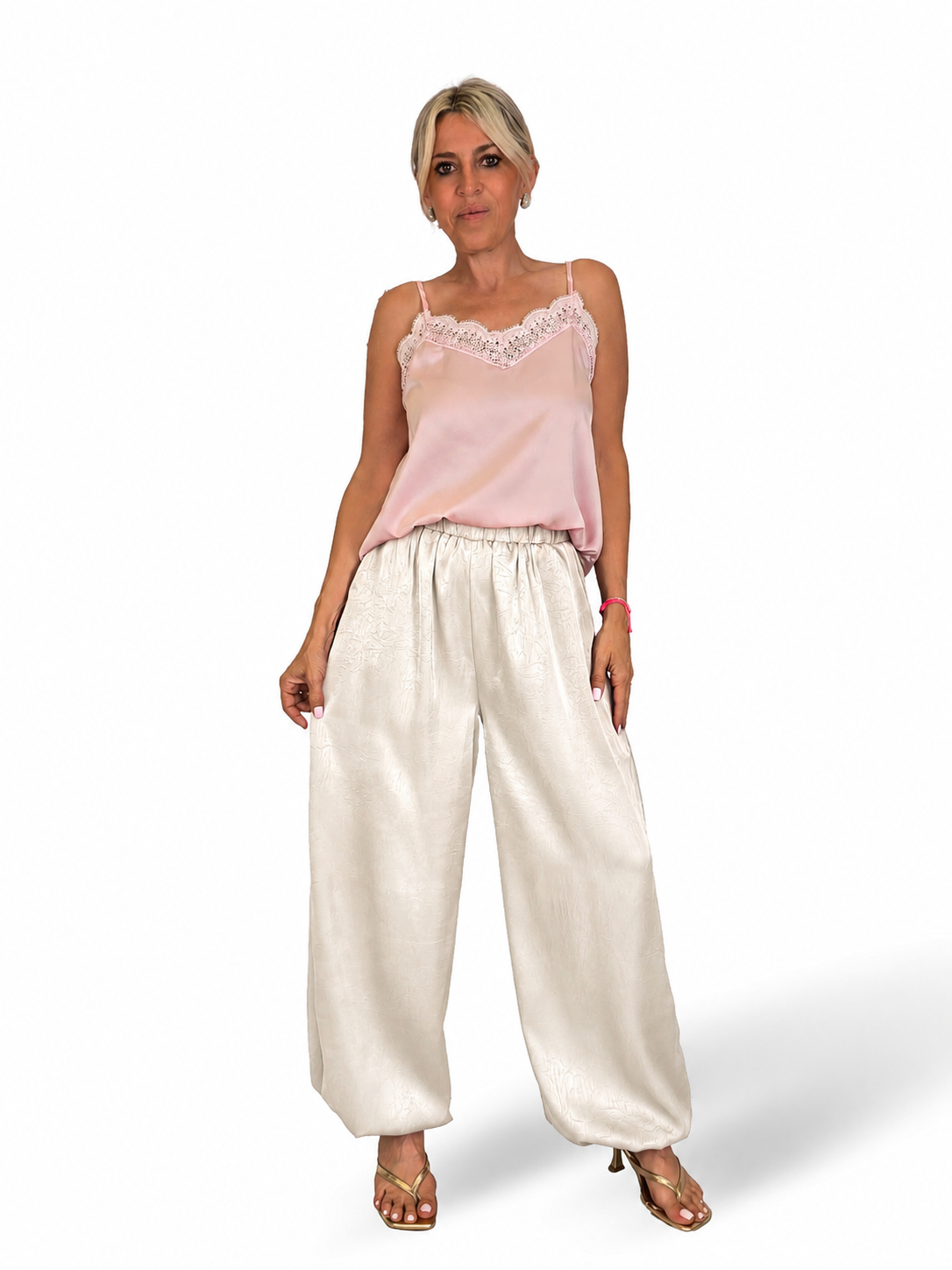 Pantaloni satinati Crash Aladdin