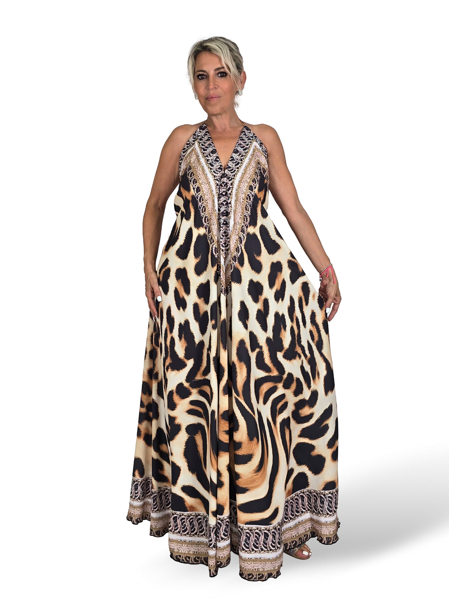 ROBE JUNGLE LÉOPARD