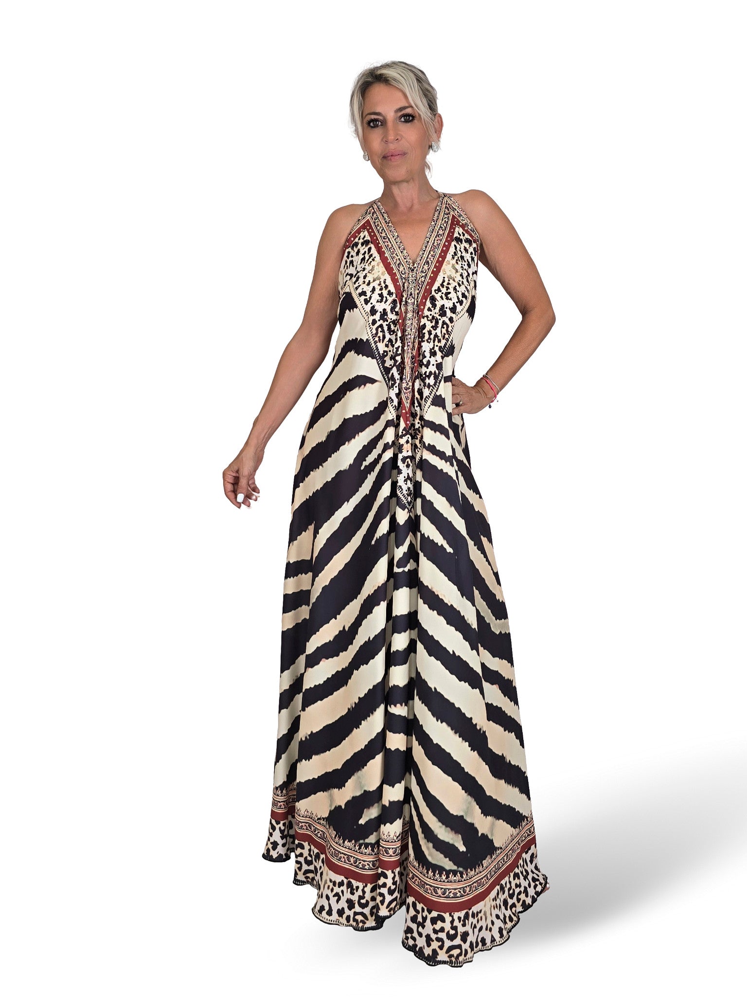 VESTIDO SELVA CEBRA