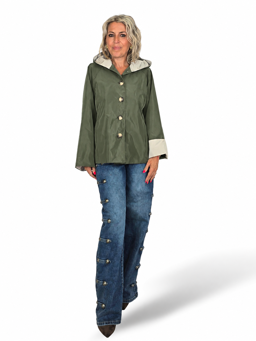 CHAQUETA CORTAVIENTOS CAPUCHA