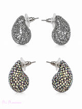 PENDIENTES GOTA BRILLANTES
