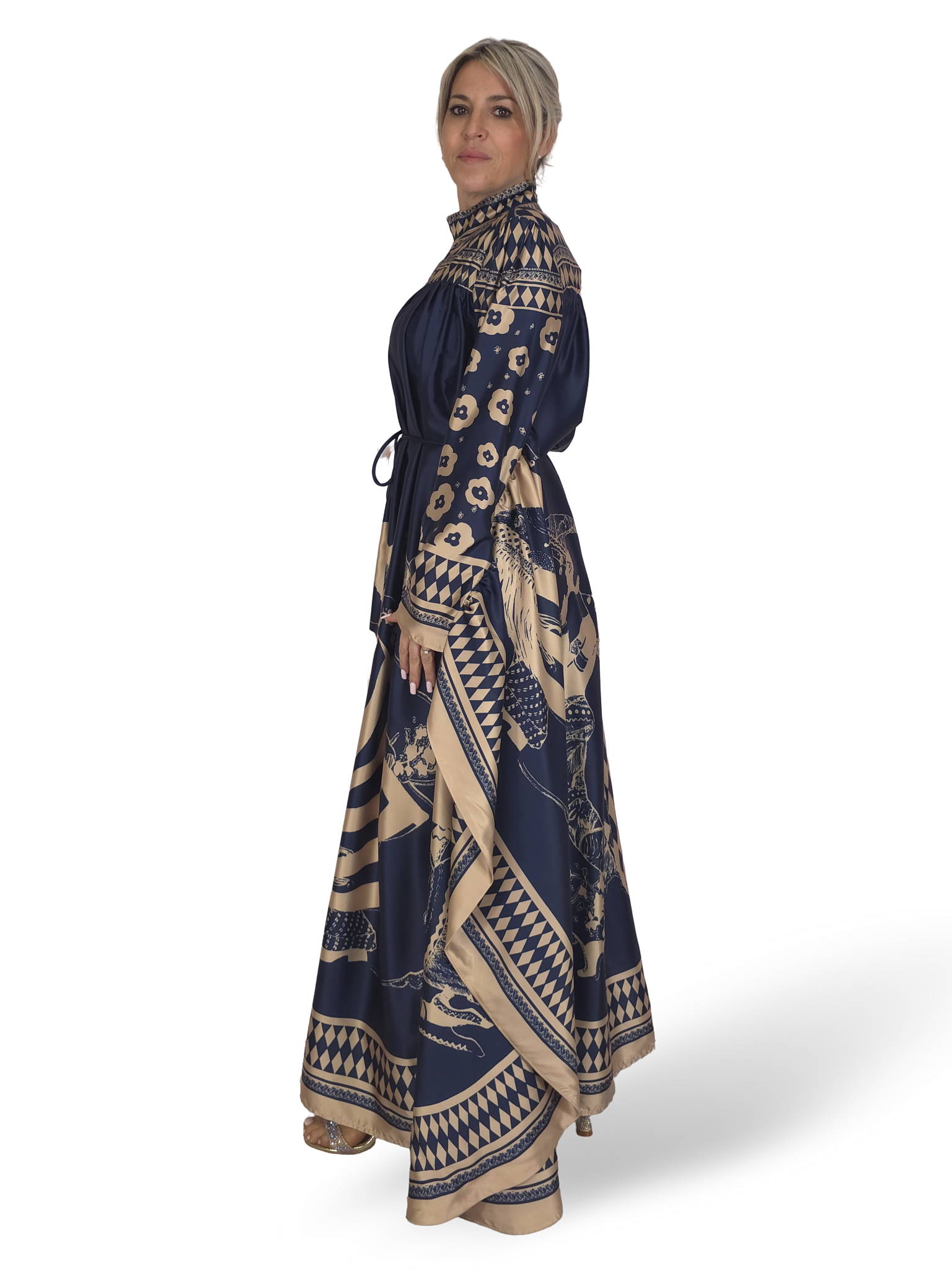 VESTIDO KAFTAN ESTAMPADO JOT